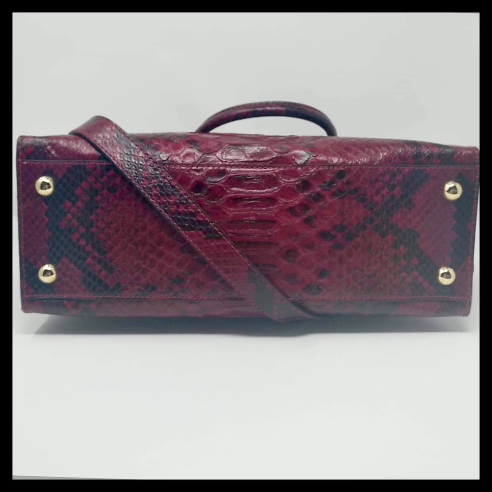 NWT Michael Kors Large Hamilton Snake Print Tote - Picture 10 of 14